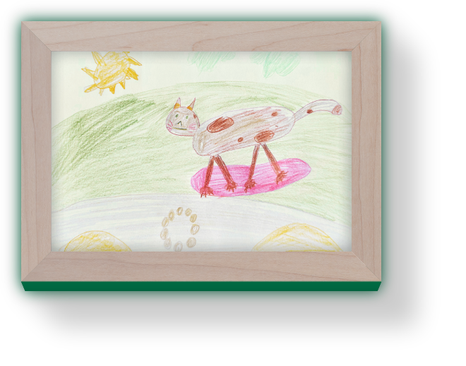 Playful Maple Frame